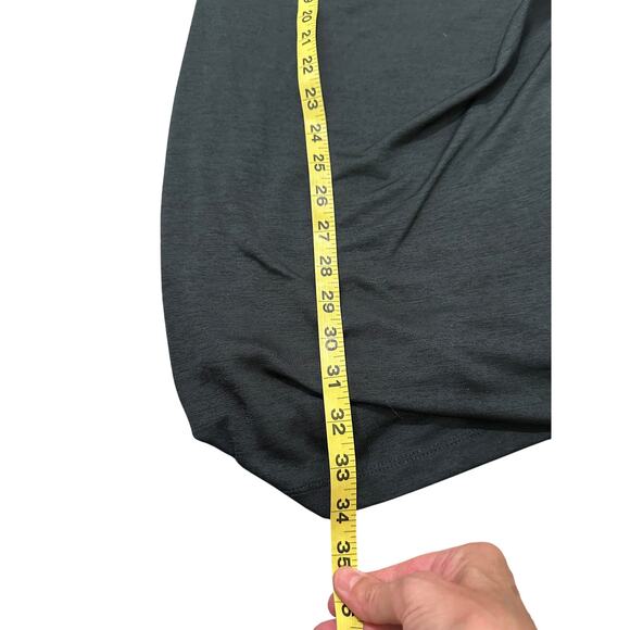 T by Alexander Wang LS Cowl Neck Hooded Ruched Bodycon Sheath Mini Dress XS - Picture 5 of 6